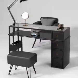 Beauty Nail Massage Salon Furniture with Chair Manicure Nail Shop Equipment Massage Professional Nail Table