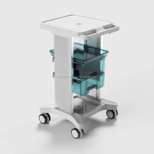 Beauty Salon Aesthetic Trolley Cart Stand for Laser Machine Equipment Trolley Beauty Spa Machine Trolley Cart With Drawer