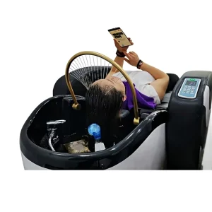 Beauty Salon Electric Luxury Hair Washing Massage Chair Shampoo Bed and Bowl