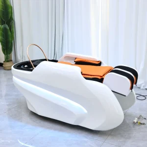 Beauty Salon Electric Luxury Hair Washing Massage Chair Shampoo Bed and Bowl Hair Washing Massage Chair