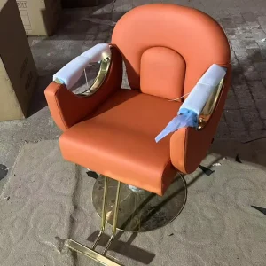 Beauty Salon Furniture Luxury Hair Salon Station Shampoo Chairs Barber Chair Pink Orange BLACK Salon Chair