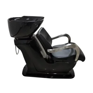 Beauty Salon Shampoo Bed Hair Salon Flushing Shampoo Bowl Sitting Comfortable Shampoo Chair Salon Furniture Stainless Steel