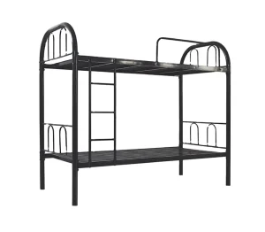 Bedroom Dormitory Double Decker Single Size Metal Bunk Bed for Student