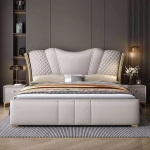 Bedroom Furniture Set Modern Designer Style Luxury King Size Bed