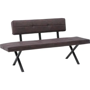 Bench Set Popular Design PU Seat Metal Tube Leg Dining Chair Bench Chair