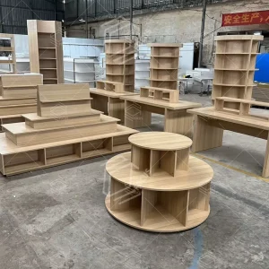Bespoke Book Case Wooden Cabinet Bookcase 5 Shelf for Modern School Library Furniture White Book Shelf Organizer Bookcase