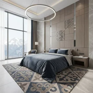 Bespoke Hotel Bedroom Furniture with Integrated Lighting and Luxury Joinery for Kazakhstan
