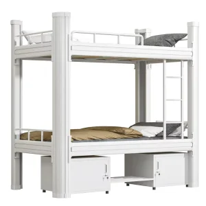 Best Sales School and Dormitory Easy Install and Stable Bunk Bed with Stairs