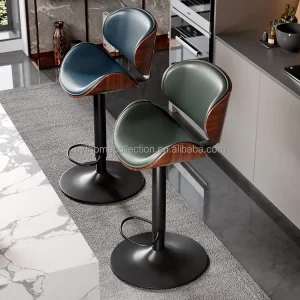 Best Seller SYT Ergonomic Back Bar Chairs 61 to 84cm Seat Height for Music Bar Kitchen Bar Stools for Taproom
