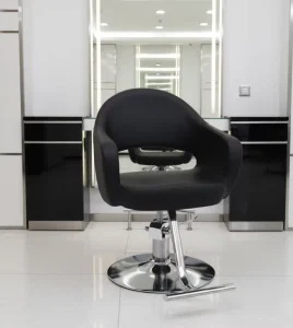Best Selling Salon Furniture Comfortable Lift Swivel Styling Barber Chairs Durable Classic Light Luxury Hair Salon Barber Chair