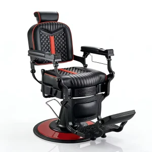 Best Selling Salon Furniture Round Base Styling Barber Chair Modern Hydraulic Pump Hairdressing Classic Barber Chair for Men