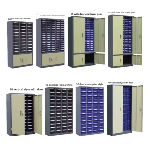 Big Drawers Steel Part Cabinet with 100 Drawers Tool Box for Office Tools Plastic Storage Bins Outdoor Storage Room