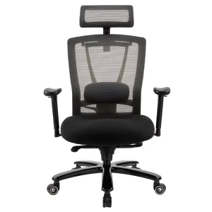 Big and Tall Executive Boss Revolving Lumbar Ergonomic Back Office Chair for Heavy People