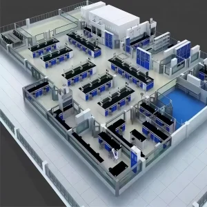 Biochemistry Workbench Metal Lab Table Cabinets Hospital School Use Acid Alkali Resistant Commercial Laboratory Furniture
