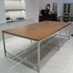 Birch Desk Simple Negotiation Aluminum Conference Table Desk Desk Workbench Creative Ocean Board