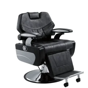 Black Color Modern Barber Chairs HT 9110 for Hair Salon