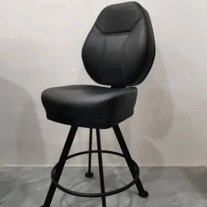 Black Leather Casino Hotel Bar Chair Stool Furniture