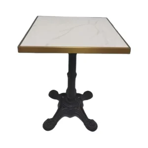 Black Stainless Steel Table Hotel Furniture