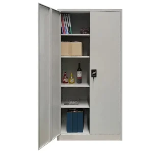 Black White Customization Knock Down Office Furniture Steel Filing Cabinet Metal File Storage Cabinet 2 Door Cabinets