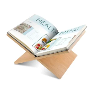 Book Stand Book Holder for Display Reading Textbook Holder Open Display Stand for Open and Closed Cookbook Magazines Recipe