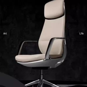Boss Chair Modern Lift Chair PU Leather Adjustable Height Gliding Reclining Office Chair Comfortable Sitting Business Swivel