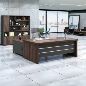 Boss Executive Office Desk Simple Modern Grade E1 Plywood Computer Desk Set Luxurious High End Feel Large Conference Table Home