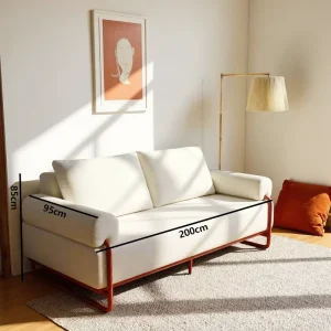 Boxed Sofa For Sports Clubhouse Modern Living Room Furniture High Quality Compressed Two Seater Couch Trade