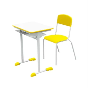 Brazil School Furniture Student Desk and Chair Set Classroom Table and Chair for Student