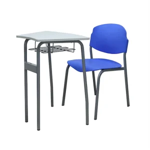 Brazil School Furniture Student Table and Chair Classroom Desk and Chair Set