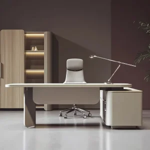 Bureau Office L shaped Boss Work Bureau Desk Executive Office Furniture Durable High end Modern Desk