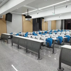 Business School Chair Foldable Student Table Wood TC930 Ergonomic Student Desk Chair