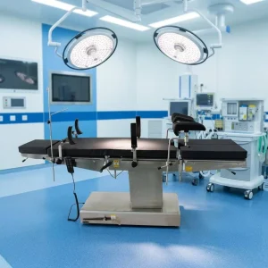 C Arm Compatible X Ray Electric Operating Table with 300mm Tabletop Slide 5 Function Surgical Theater Bed for Medical Center