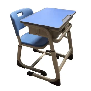 C shaped Stable Modern School Furniture Desk and Chair Set for Classroom Student Desk and Chair
