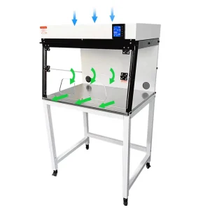 C8 800 Steel Adjustable Laminar Flow Cabinet Lab Furniture for Laboratory Hospital Workshop School Featuring PP Lab Bench Table