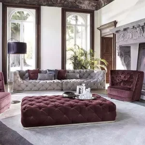 C800 Contemporary Design Luxury Upholstered Sofa for Modern Living Room Apartment Mall or Hotel Furniture