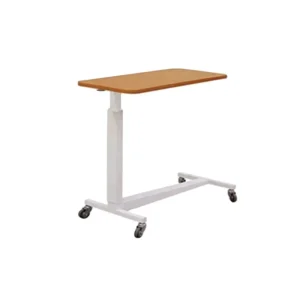 CE Approved Movable Patient Food Table Over Bed Table