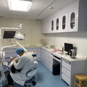 CE Certified Ergonomic Technician Dental Lab Work Station with Complete Laboratory Accessories for Dental Prosthetic Lab