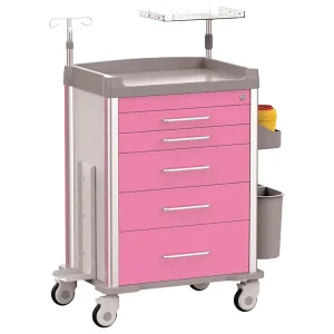 CE ISO13485 Professional Factory Price Medical Cart Medicine Anesthesia Emergency Trolley Hospital supplies