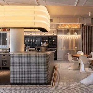 Cafe Wall Decoration Coffee Shop Design Restaurant Food Counter Coffee Shop Furniture Set