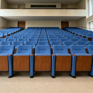 Campus Lecture Hall Chair Linked Seating for University Auditoriums