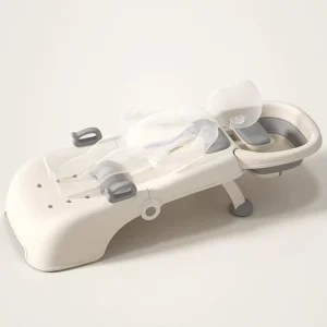 Cartoon Shape Baby Shampoo Chair Candy Color Plastic Children Bath Chair