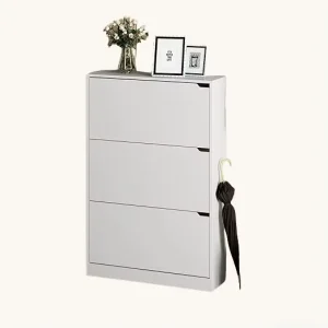Cebu Low MOQ Factory Price Ventilated Door Aluminum Shoe Storage Racks for Rental Condo