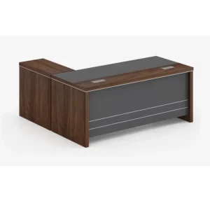 Ceo Luxury Modern Design Executive Office Desk Wood L Shape Office Desk for Executive