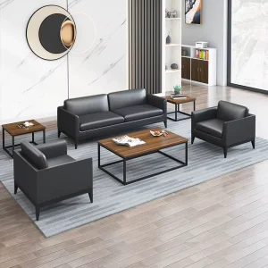 Ceo Office Executive 2 Seater Modern Extendable Sofa Set Furniture
