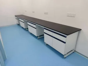 Certified All Steel Lab Bench Working Bench for Government Testing Center