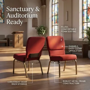 Certified Fire Retardant Modern School Theater Church Chair BS5852 High Density Foam Commercial Stackable Seating Customizable