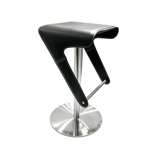 Chairs Legs Stainless Steel Chrome Silver Swivel Rotating Height Adjustable Round Furniture Luxury Modern Stool Bar Chairs Base