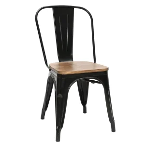 Chairs Modern Industrial Steel Industrial Restaurant Dining Chair Vintage Metal Industrial Cafe Chair