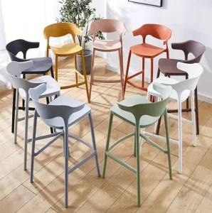 Chairs Tor Reception Waiting Room High Back Plastic Chair Dining Chair Waterproof