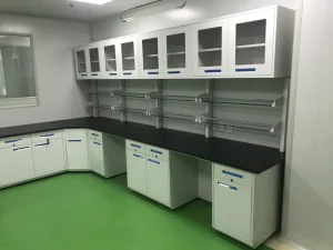 Chemical Laboratory All Steel Side Laboratory Workbench Furniture Laboratory Workbench Size